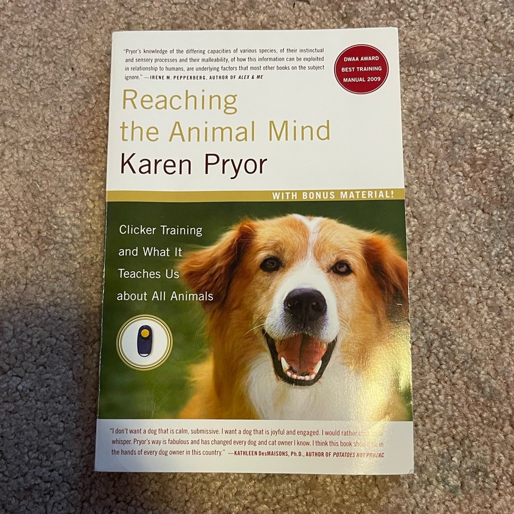 “Reaching the Animal Mind” by Karen Pryor